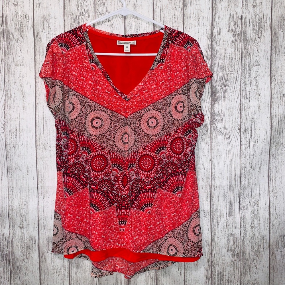 Dana Buchman orange look at me top ;)